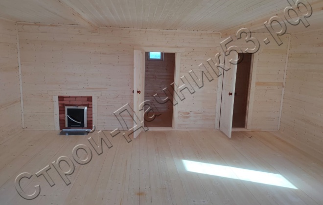 4 Каркасно-щитовая баня 6х8, 48М², Московская область, Истринский район, деревня Подпорино (1)